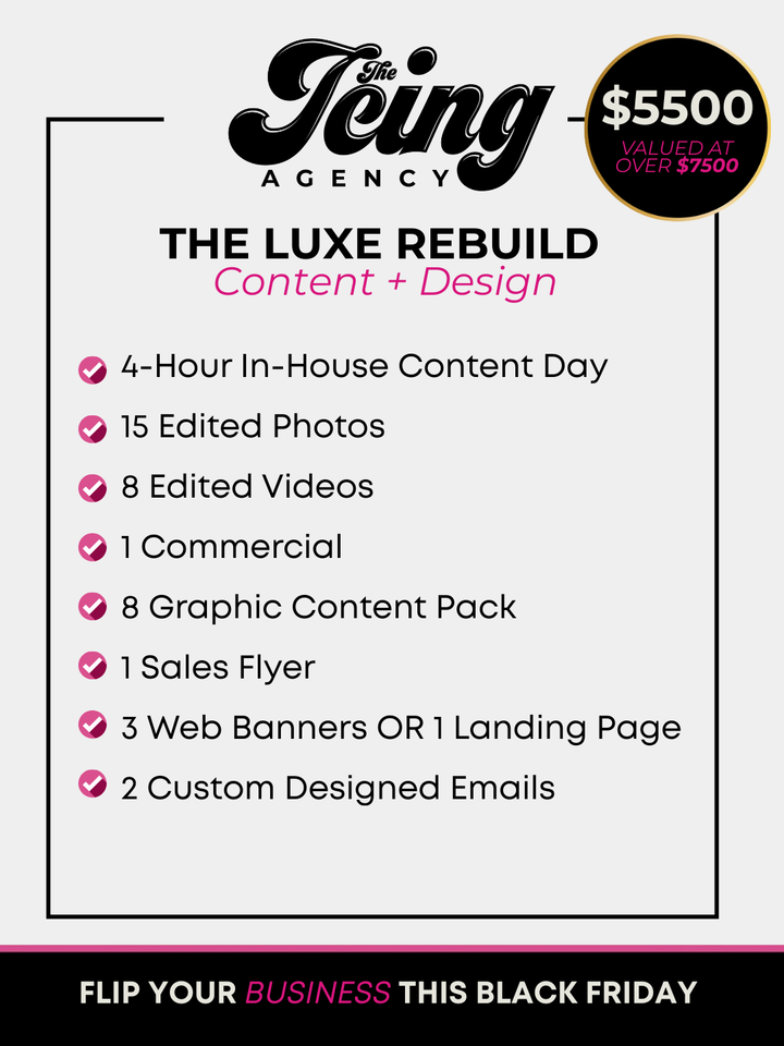 Flip This Brand → Black Friday Packages
