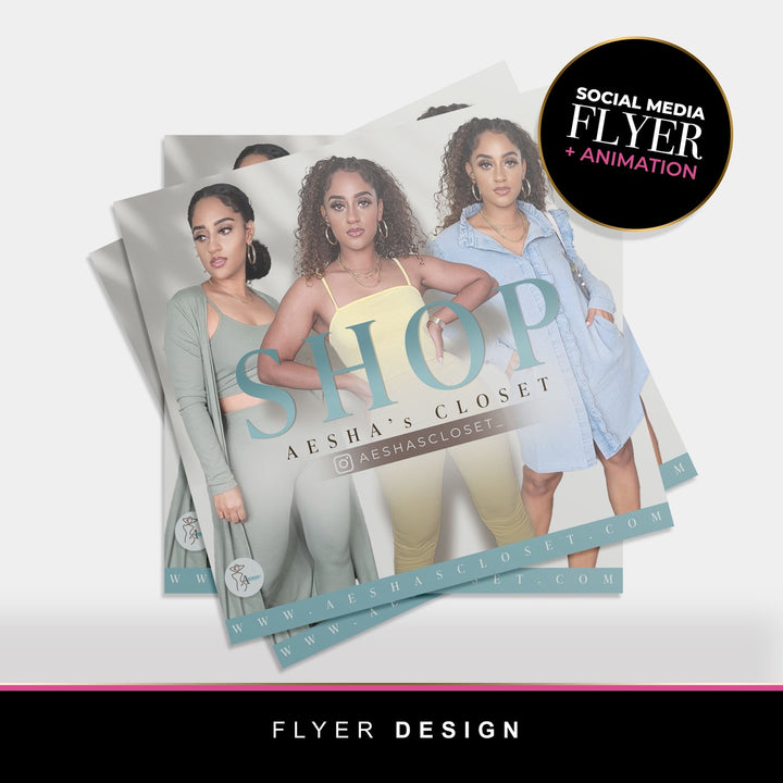 Social Media Flyer + Animation Add-on