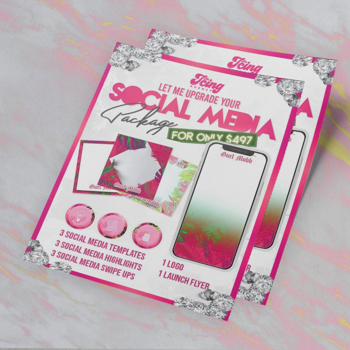 Social Media Flyer + Animation Add-on